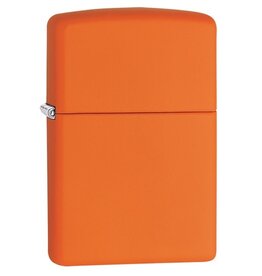 Zippo Butane Lighter - Windproof, Orange Matte (231-06275)