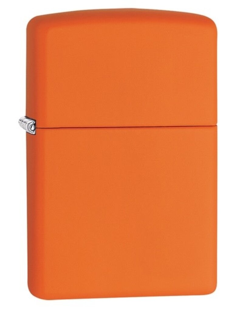 Zippo Lighter - Windproof, Orange Matte (231-06275)