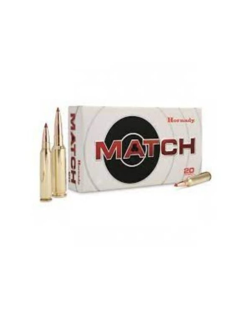 Hornady Match - 338 Lapua Mag, 250gr, BTHP, Box of 20 (8230)