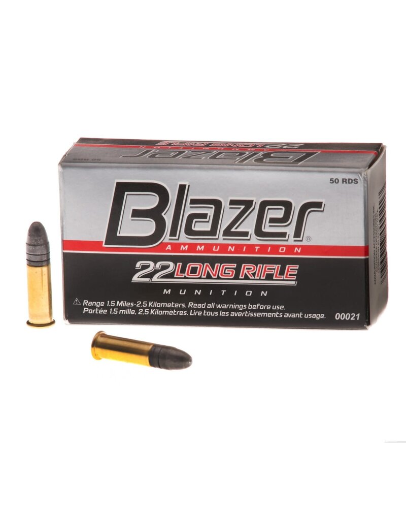 CCI Blazer - 22LR, 40gr, LRN, Box of 50 (21)