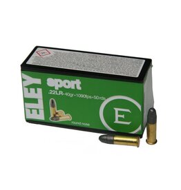 ELEY Sport - 22LR, 40gr, RN, Box of 50 (E04100) — Tundra Supply