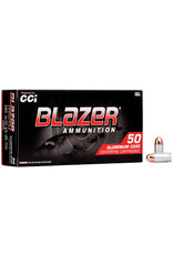 CCI Blazer Aluminum - 380 Auto, 95gr, FMJ, Box of 50 (3505)