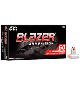 CCI Blazer Aluminum - 380 Auto, 95gr, FMJ, Box of 50 (3505) — Tundra Supply