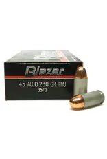 CCI Blazer Aluminum - 45 ACP, 240gr, FMJ, Case of 1000 (3570C)