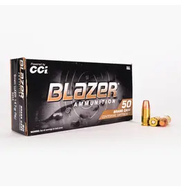 CCI Blazer Brass - 9mm Luger, 147gr, FMJ, Box of 50 (5203) — Tundra Supply