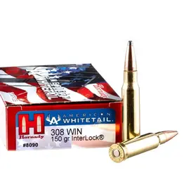 Hornady American White Tail - 308 Win, 150gr, SP, Box of 20 (8090) — Tundra Supply
