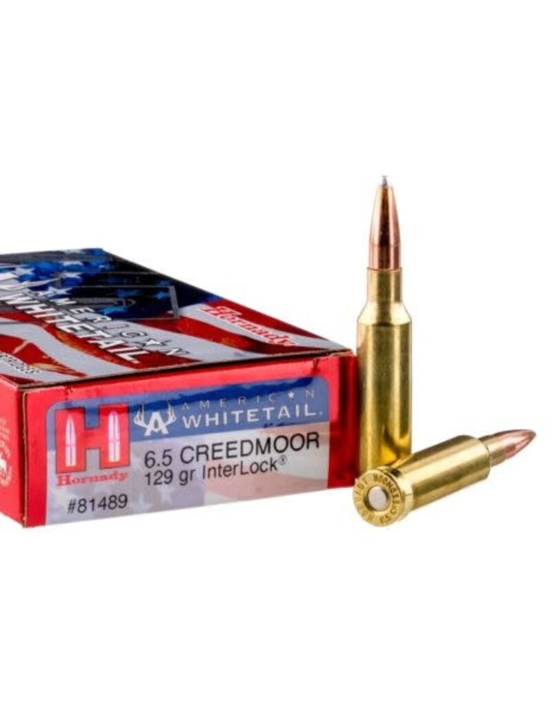 Hornady Amercian White Tail - 6.5 Creed, 129gr, SP, Box of 20 (81489)