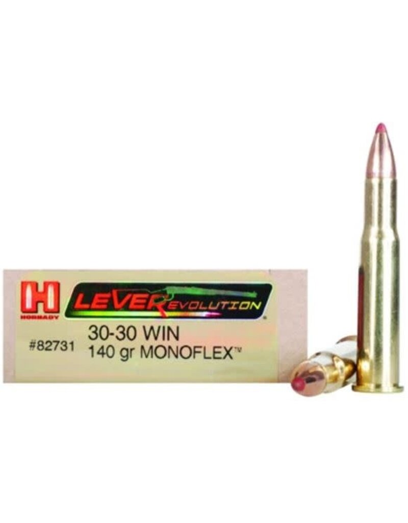 Hornady LEVERevolution - 30-30 Win, 140gr, Monoflex, Box of 20 (82731)
