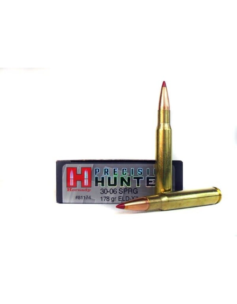 Hornady Precision Hunter - 30-06 Sprg, 178gr, ELD-X, Box of 20 (81174)