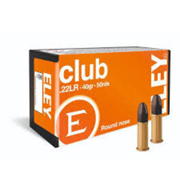 ELEY Club - 22LR, 40gr, RN, Box of 50 (E02100) — Tundra Supply