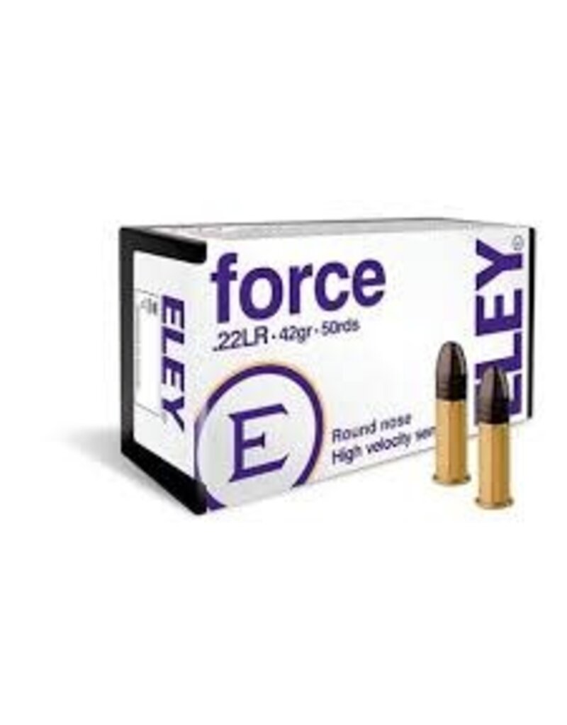 ELEY Force - 22LR, 42gr, RN, Box of 50 (E02400)