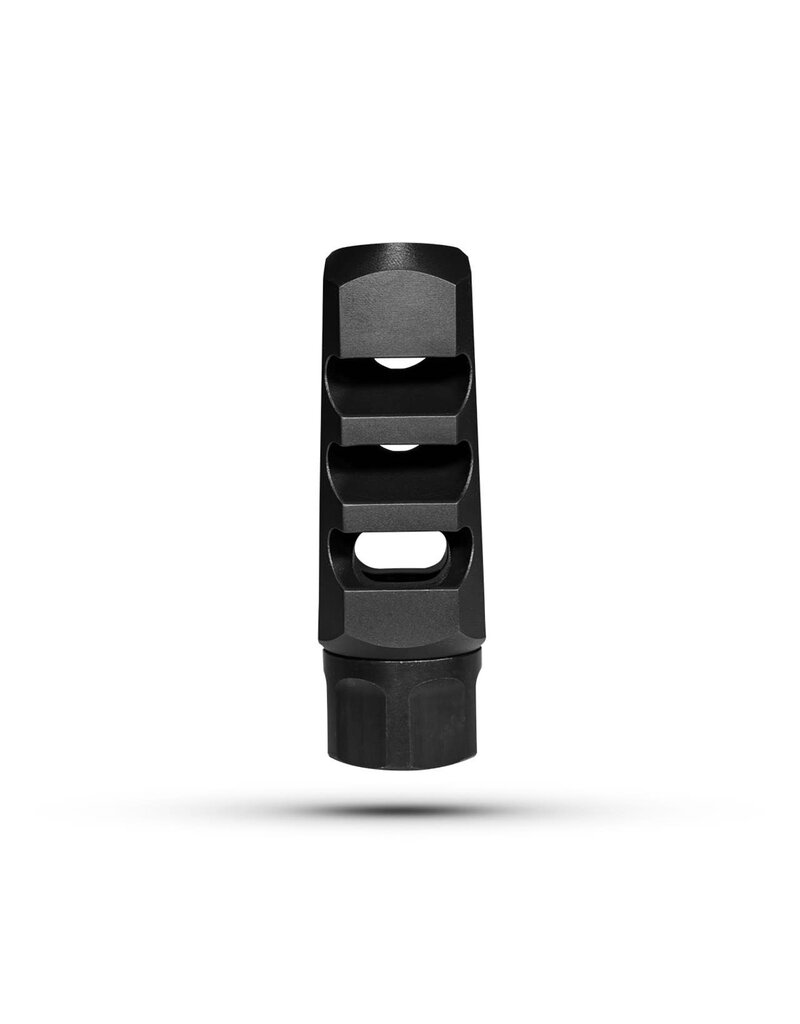 MDT Elite Muzzle Brake - 338LM, M18/X1.5 (103665-BLK)