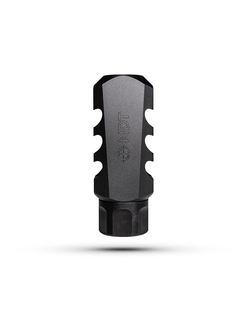MDT Elite Muzzle Brake - 338LM, M18/X1.5 (103665-BLK)