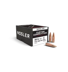 Nosler Custom Competition - 30 Cal/308, 175gr, HPBT, Box of 100 (53952)