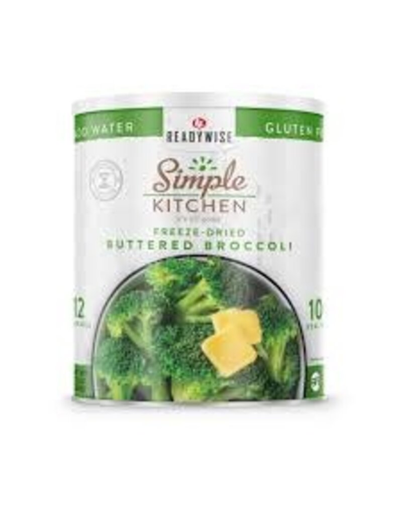 ReadyWise ReadyWise Simple Kitchen - Buttered Broccoli, 1 Serving, [RWSK02-021]