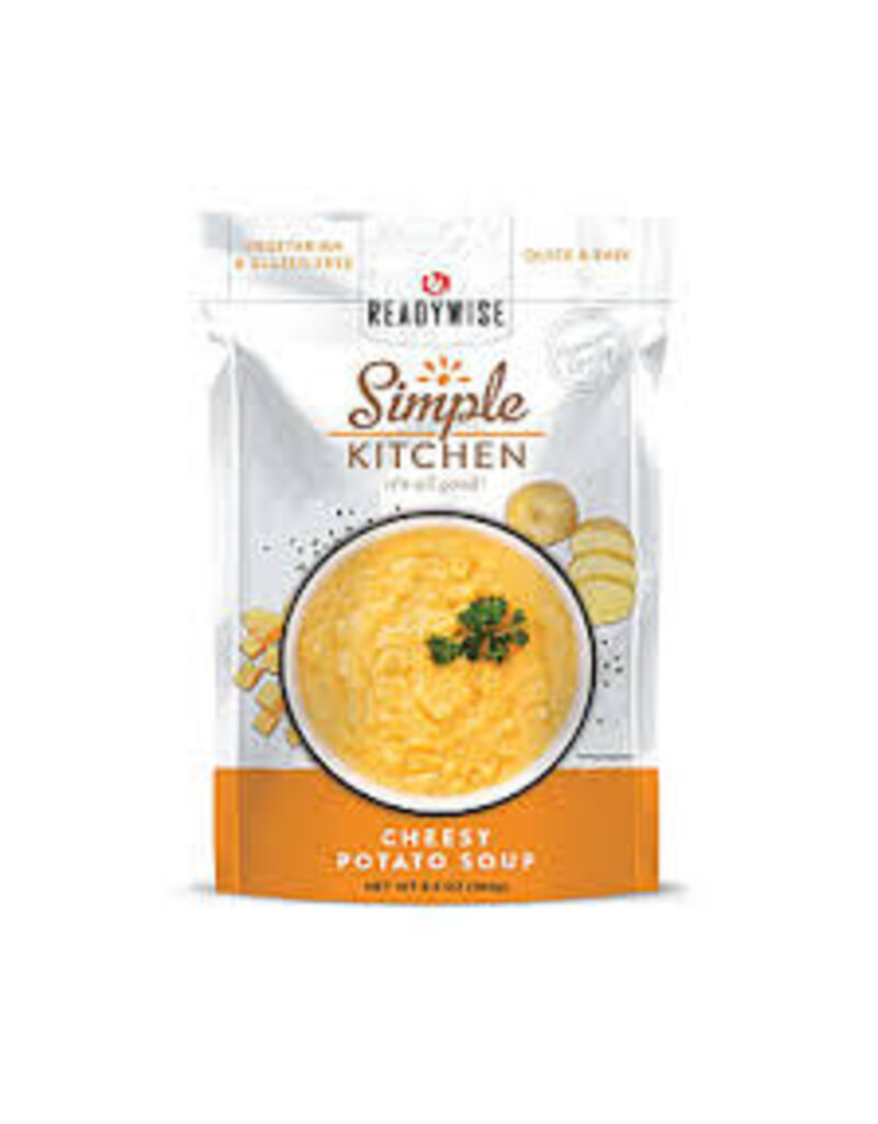 ReadyWise ReadyWise Simple Kitchen - Cheesy Potato Soup, 1 Serving, [RWSK02-029]