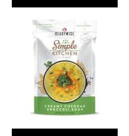ReadyWise ReadyWise Simple Kitchen - Creamy Cheddar Broccoli Soup, 1 Serving, [RWSK02-028]