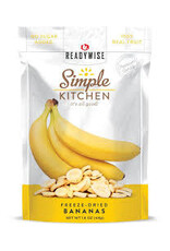 ReadyWise ReadyWise Simple Kitchen - Freeze-Dried Bananas, 1 Serving, [RWSK02-007]