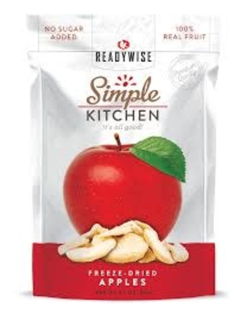 ReadyWise ReadyWise Simple Kitchen - Freeze-Dried Sweet Apples, 1 Serving, [RWSK02-010]