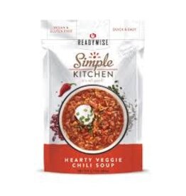 ReadyWise ReadyWise Simple Kitchen - Hearty-Veggie Chili Soup, 1 Serving, [RWSK02-027]
