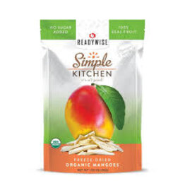 ReadyWise ReadyWise Simple Kitchen - Organic-Freeze-Dried Mangoes, 1 Serving, [RWSK02-015]