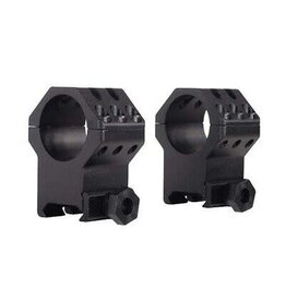 Weaver Weaver Tactical 6-Hole Skeleton Rings - 1", Extra Extra High, Picatinny/Weaver, Matte Black (48353)