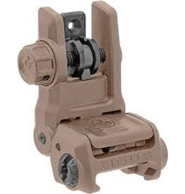 Magpul Magpul MBUS 3 Sight - Open Box, Rear, FDE (MAG1167-FDEOB)
