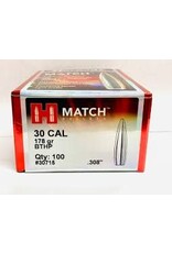 Hornady Hornady BTHP Match - 30 Cal, 178gr, BTHP, Box of 100 (30715)
