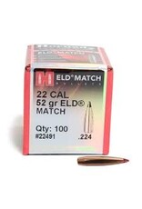 Hornady Hornady Rifle - 22 Cal, 52gr, HP, Box of 100 (22491)