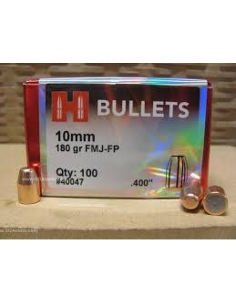 Hornady Hornady Pistol - 10mm, 125gr, FMJ, Box of 100 (40047)