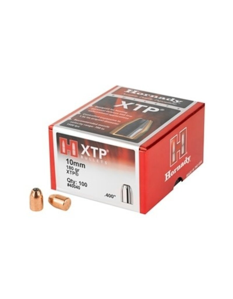 Hornady Hornady Pistol - 10mm, 180gr, HP, Box of 100 (40040)