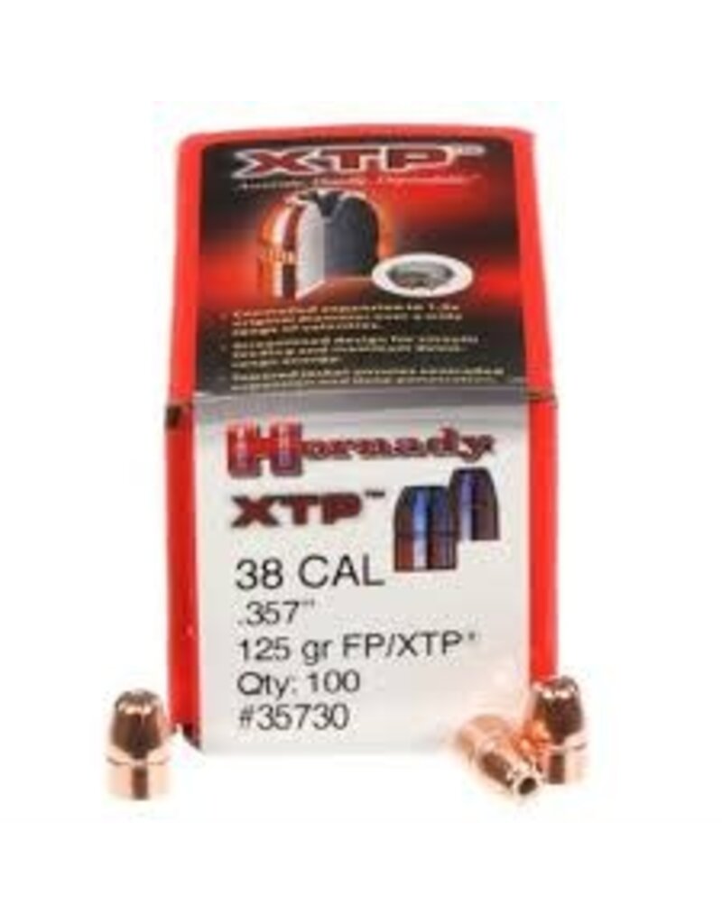 Hornady Hornady Pistol - 38 Cal, 125gr, FP, Box of 100 (35730)