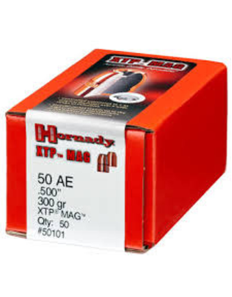 Hornady Hornady Traditional Handgun -50AE, 300gr, HP, Box of 50 (50101)