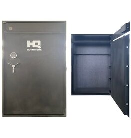 HQ Outfitters HQ Outfitters Gun Safe - 25 Gun, Electronic Keypad, Top Compartment Key Lock, Black (HQ-SFEKTOP-25) (IN-STORE PICKUP ONLY)