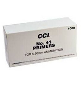 CCI CCI Military Primers - No. 41 5.56mm Small Rifle, Case of 1000 (1-CASE)