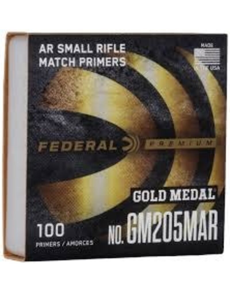 Federal Federal Gold Medal Primers - Small Rifle AR Match, Box of 100 (GM205MAR)