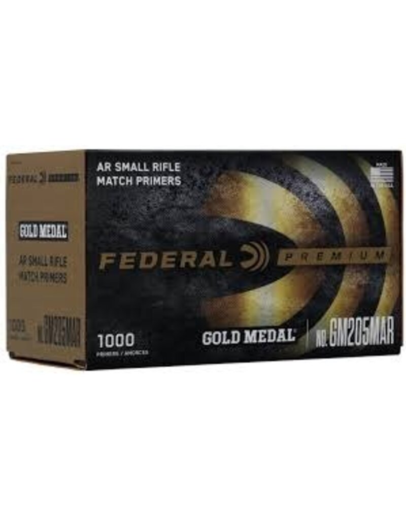 Federal Federal Gold Medal Primers - Small Rifle AR Match, Case of 1000 (GM205MAR-CASE)