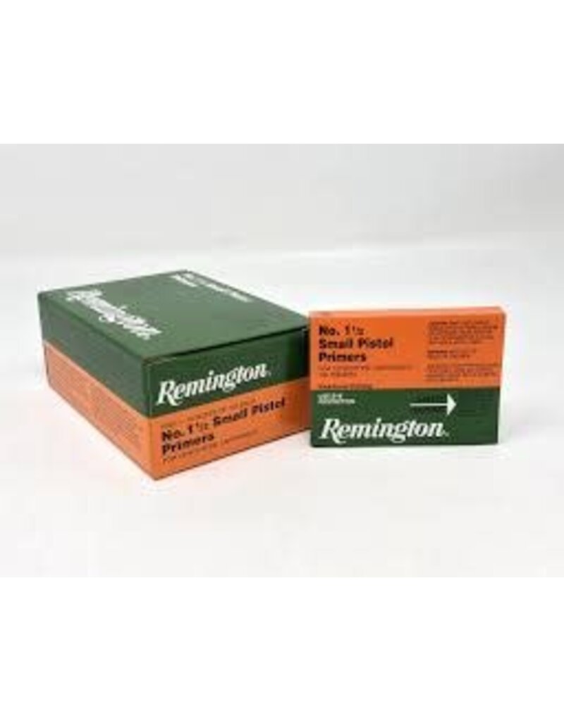Remington Remington Primers - #1 1/2 Small Pistol, Box of 100 (22600)