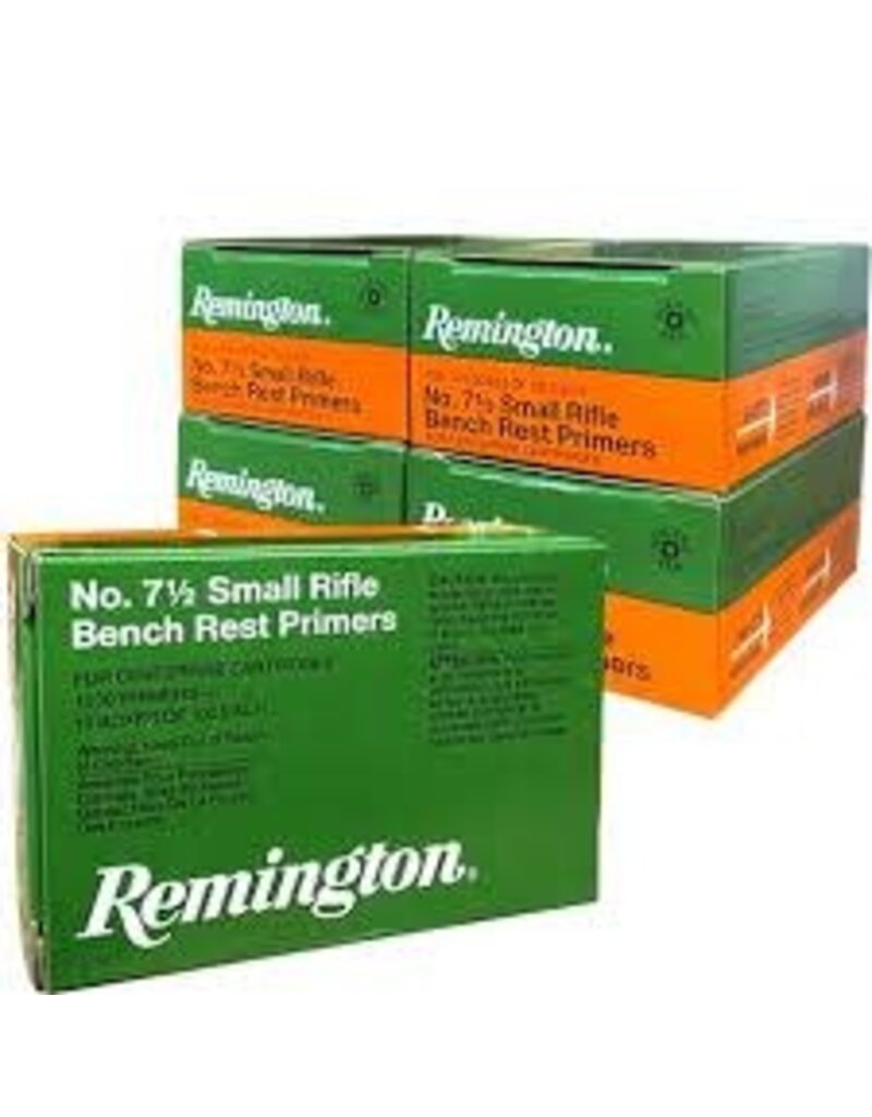 Remington Primers - #7 1/2 BR Small Rifle, Case of 1000 (22628-CASE)