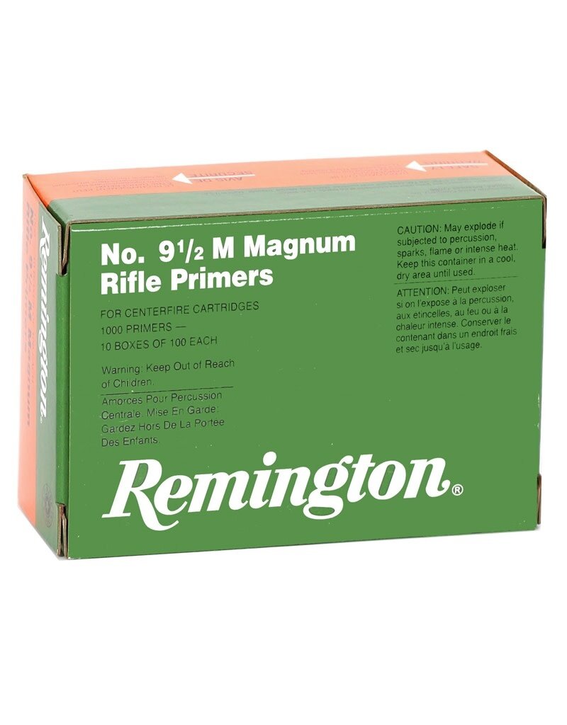 Remington Primers - #9 1/2 Large Rifle Magnum, Box of 100 (22622)