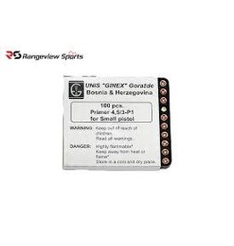 Unis Unis Ginex  Primers - Small Pistol, Box of 100 (UGP-SP100)