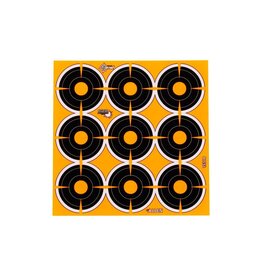 Allen EZ Aim Adhesive Splash 2" Bullseye 12 Sheets, 108 Pieces