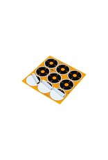 Allen EZ Aim Adhesive Splash 2" Bullseye 12 Sheets, 108 Pieces