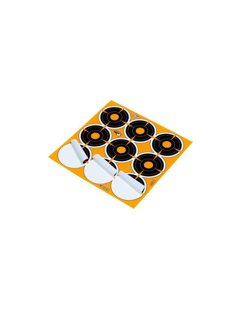 Allen EZ Aim Adhesive Splash 2" Bullseye 12 Sheets, 108 Pieces
