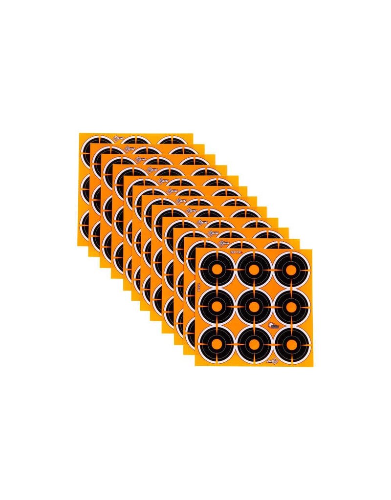 Allen EZ Aim Adhesive Splash 2" Bullseye 12 Sheets, 108 Pieces