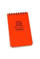 Rite in the Rain Pocket Spiral Notebook - Blaze Orange, 3"x5", 100 Page (OR35)