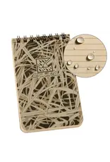 Rite in the Rain Top Spiral Notebook - Tan with Grass, 3"x5", 100 Page (RG935T)