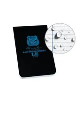 Rite in the Rain Law Enforcement Notebook - Black/Blue, 3.25"x5", 112 Page (1023LE)