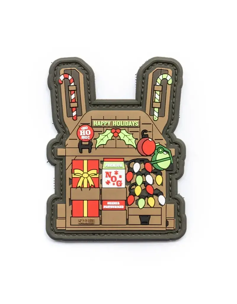 5.11 Tactical Patch - Holiday Ops, Hook-Back Adhesion (81902)