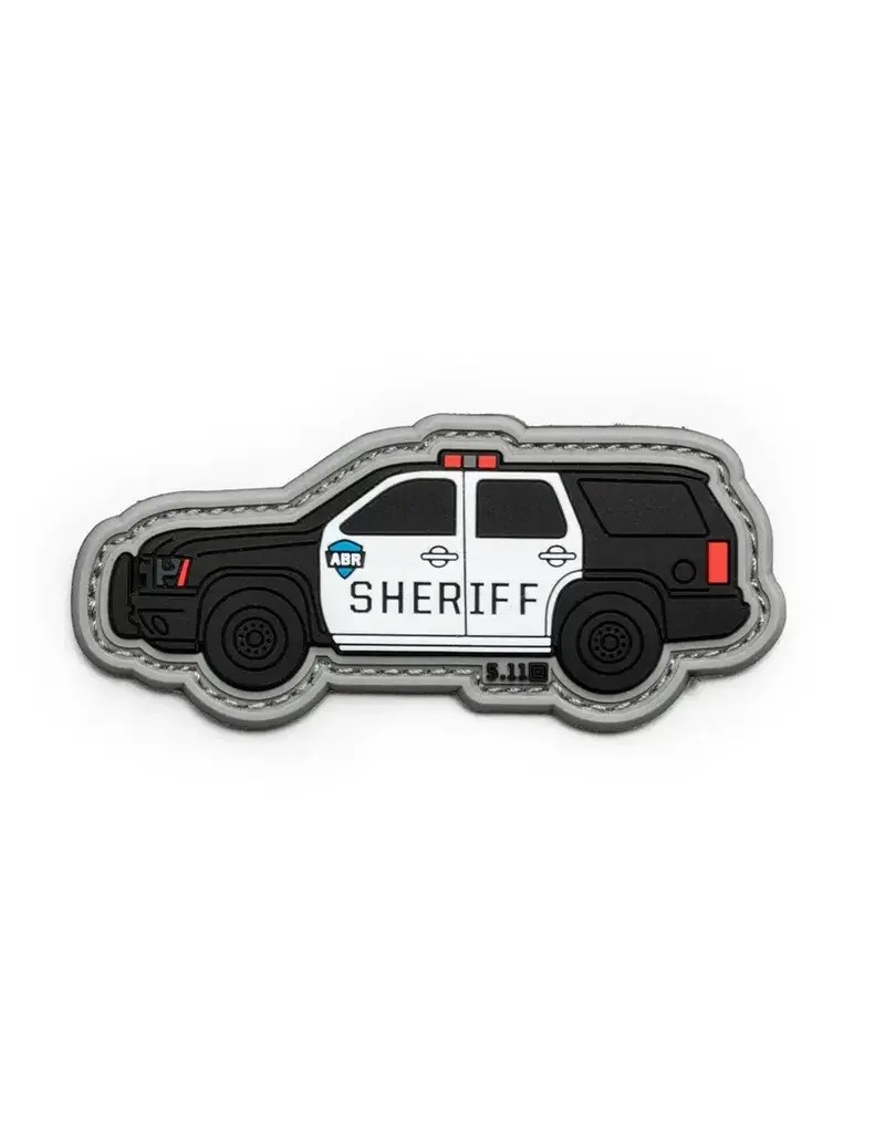 5.11 Tactical Patch - Sheriff SUV, Hook-Back Adhesion (82012)